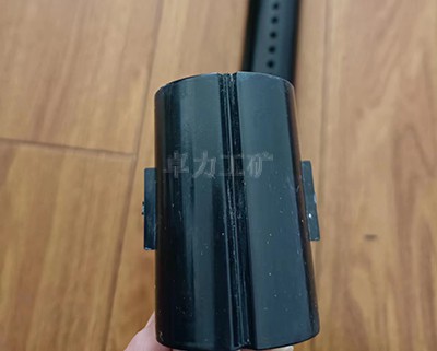 用爆破聚能管作業時的亮點